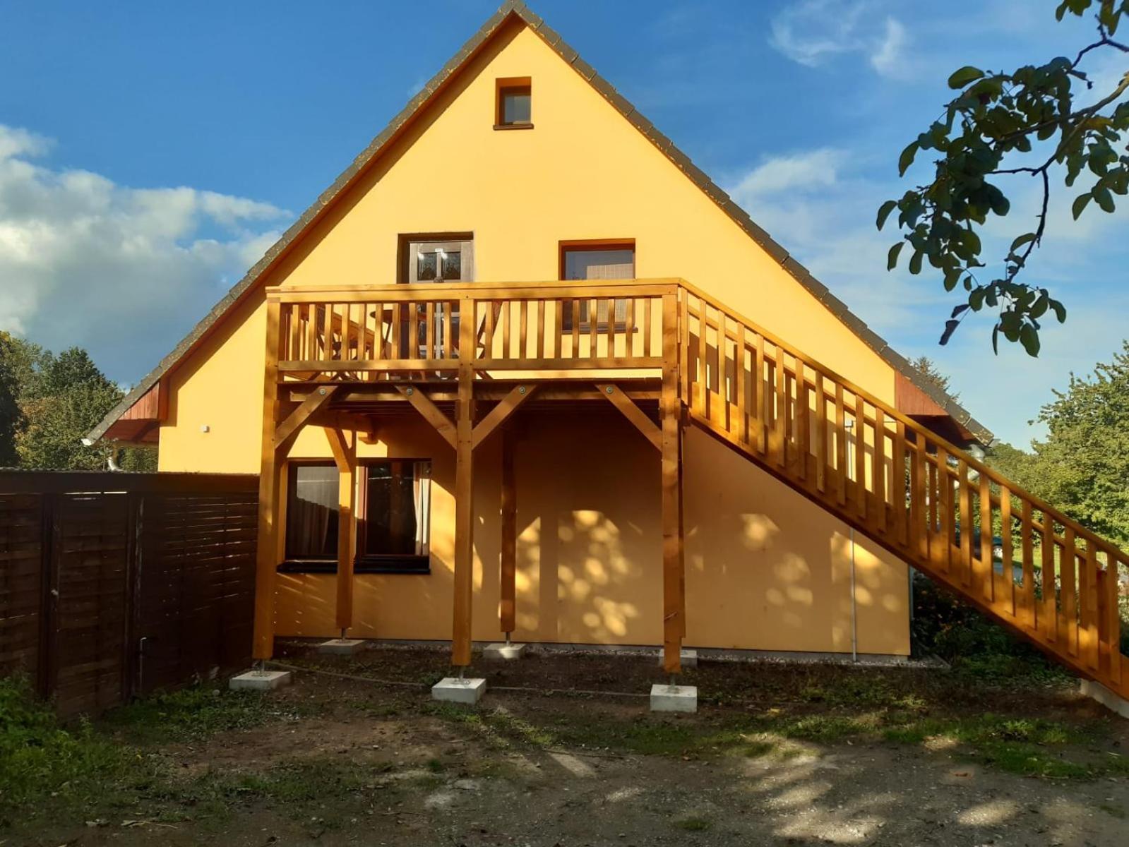 Ferienwohnungen "Weitblick" Und "Schwalbennest" Lodmannshagen Kamer foto