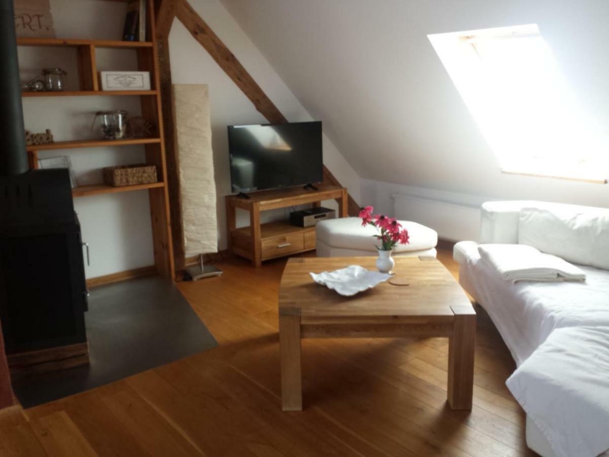 Ferienwohnungen "Weitblick" Und "Schwalbennest" Lodmannshagen Buitenkant foto