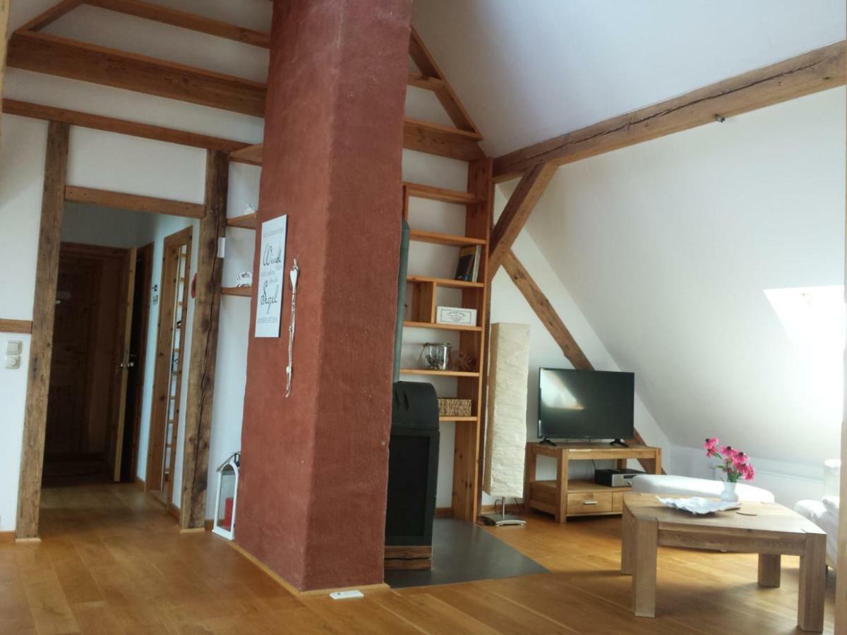 Ferienwohnungen "Weitblick" Und "Schwalbennest" Lodmannshagen Buitenkant foto