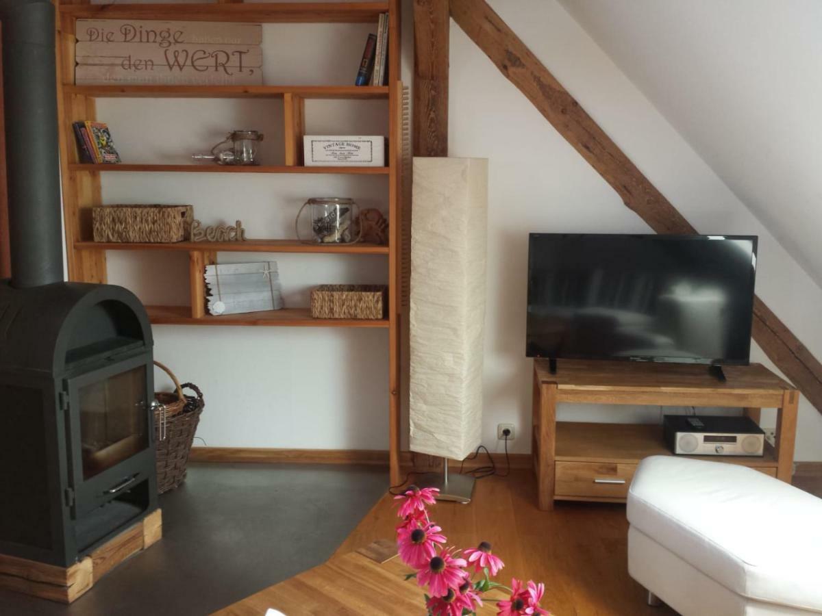 Ferienwohnungen "Weitblick" Und "Schwalbennest" Lodmannshagen Buitenkant foto