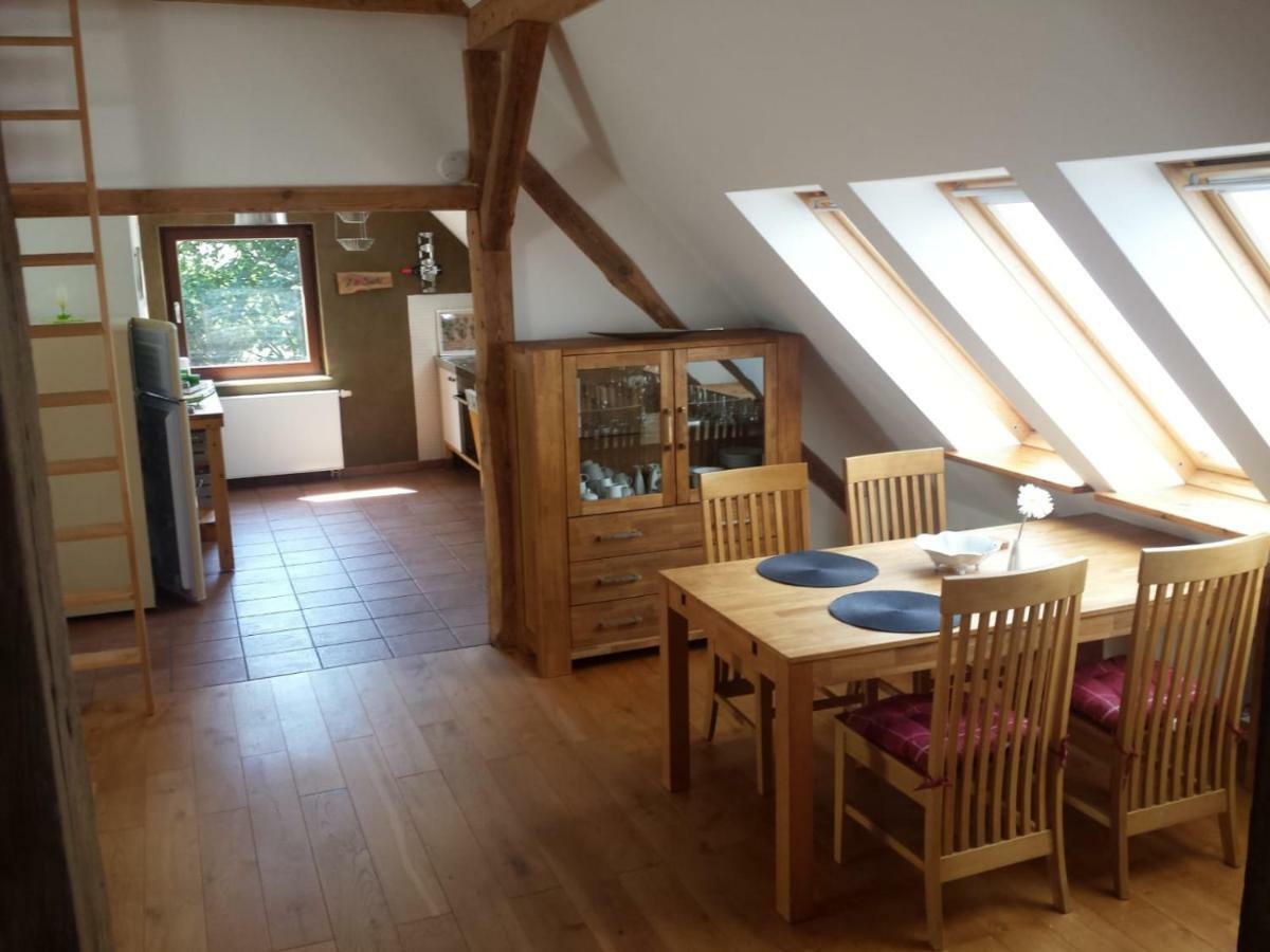 Ferienwohnungen "Weitblick" Und "Schwalbennest" Lodmannshagen Buitenkant foto